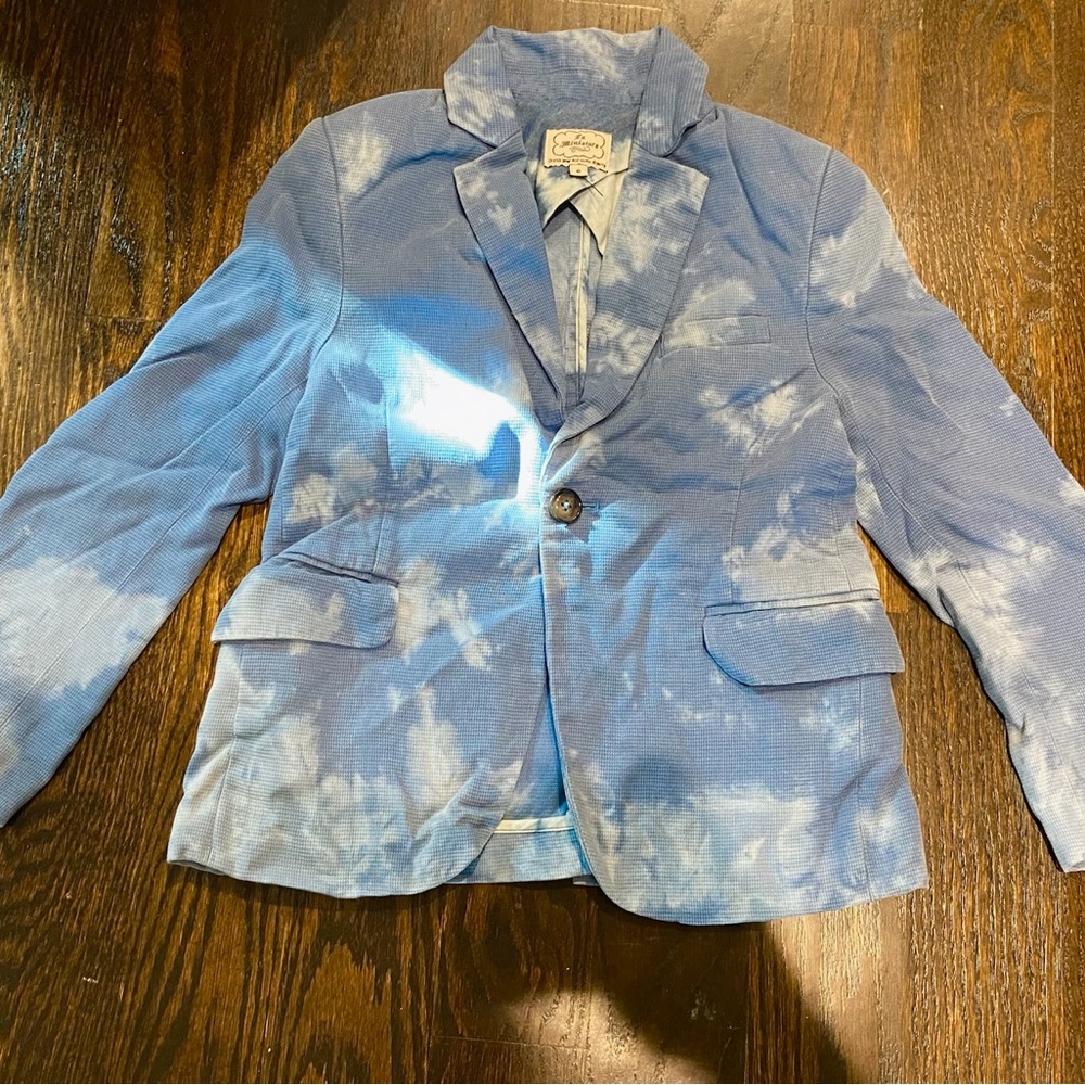 NWOT Size 6 La Miniature Tie Dye Blazer - never worn.